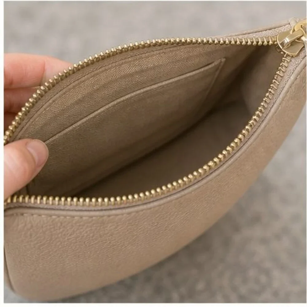 Tan Canvas Crossbody Bag